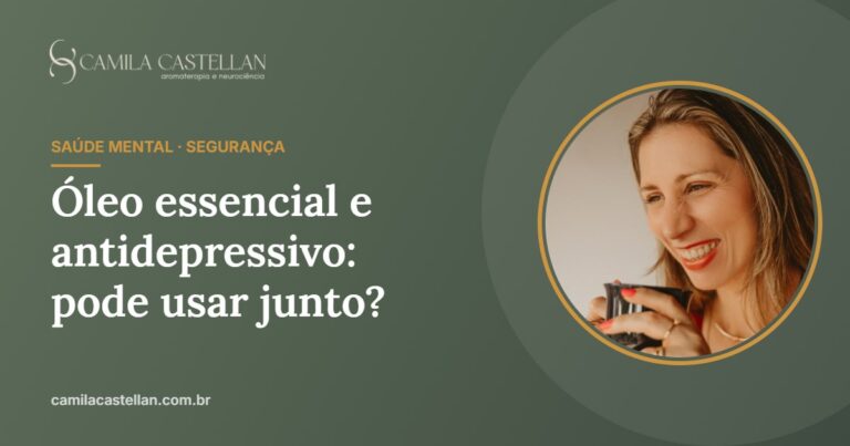 Óleo essencial e antidepressivo: pode usar junto? Cuidados para quem toma remédio