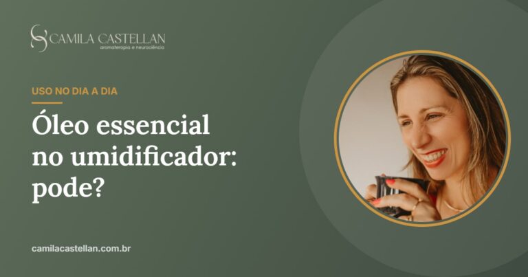 Pode colocar óleo essencial no umidificador? Diferença entre umidificador e difusor