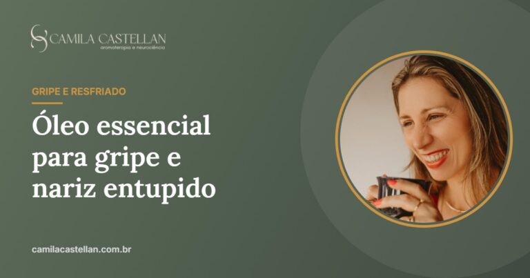 Óleo essencial para gripe, tosse e nariz entupido: o que ajuda e como usar